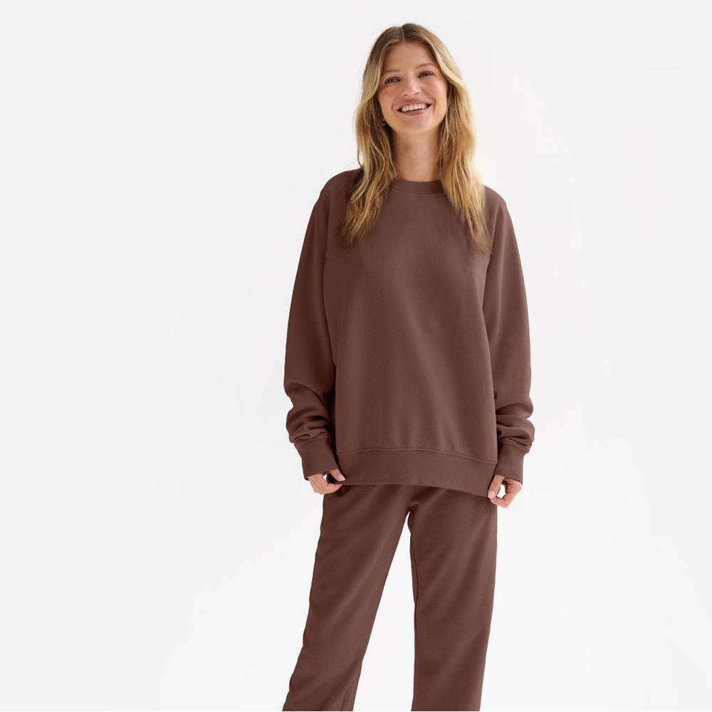 Mate the Label Organic Fleece Raglan Sweatshirt